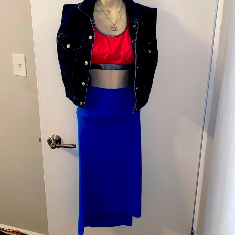 DKNY sport knit skirt